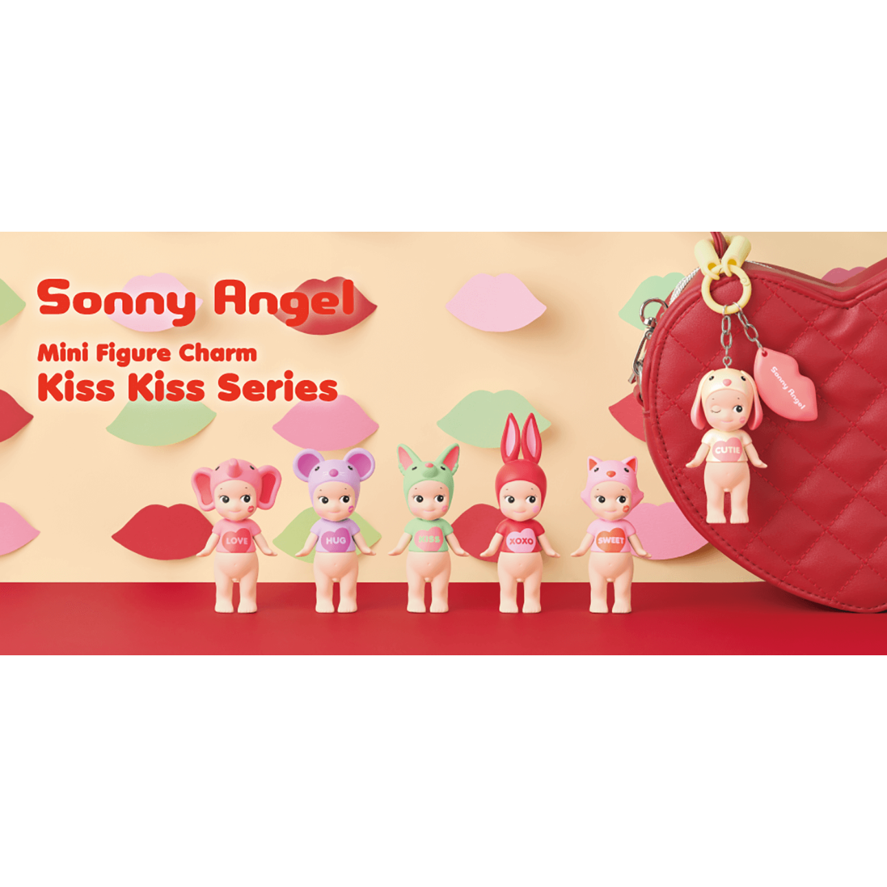 Sonny Angel Keychains - Kiss Kiss Series Mini Figures