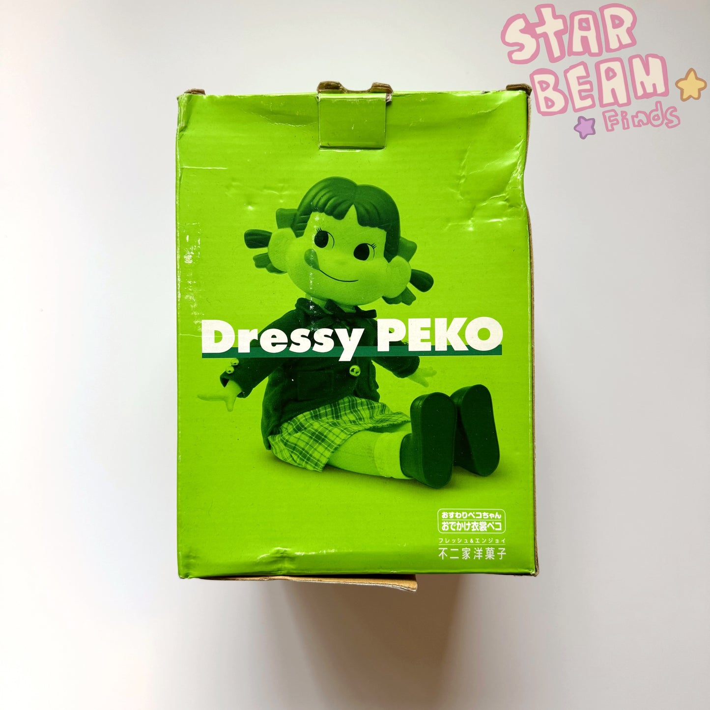 Vintage Milky Peko Dressy Peko Plush Figure