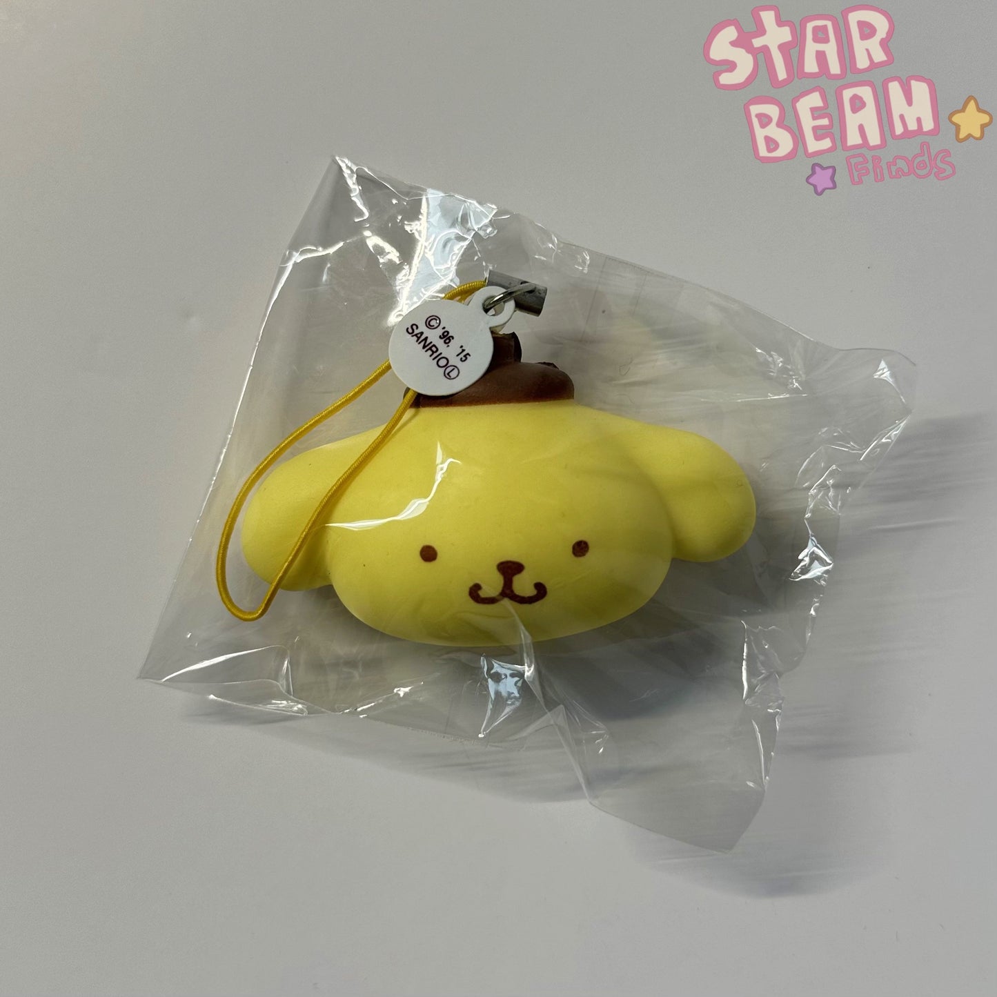 Squishy Sanrio Pompompurin Phone Strap